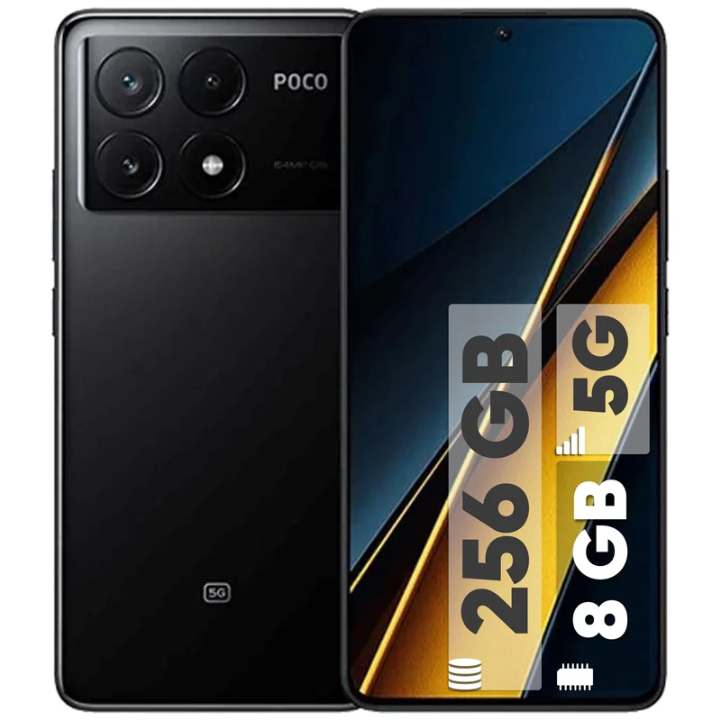 گوشی موبایل شیائومی مدل Poco X6 Pro 5G دو سیم کارت ظرفیت 256 گیگابایت و رم 8 گیگابایت - تصویر 5