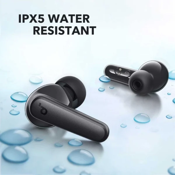 هدفون بلوتوثی انکر مدل SoundCore R50i A3949 با نویز کنسلینگ میکروفون، درگاه شارژ USB Type-C، دارای فناوری AI-Enhanced Calls برای کاهش نویز و بهبود مکالمات، مقاوم در برابر رطوبت و عرق - تصویر 11