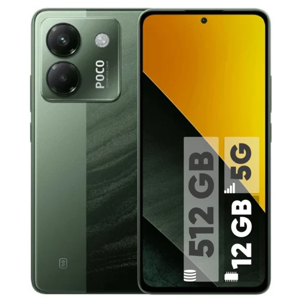 گوشی موبایل شیائومی مدل Poco M7 Pro 5G دو سیم کارت ظرفیت 512 گیگابایت و رم 12 گیگابایت - گلوبال