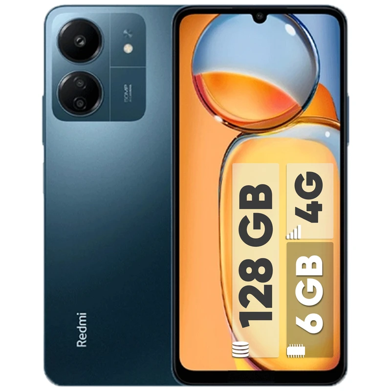 گوشی موبایل شیائومی مدل Redmi 13C دو سیم کارت ظرفیت 128 گیگابایت و رم 6 گیگابایت اندونزی - تصویر 6