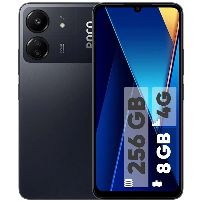 گوشی موبایل شیائومی مدل Poco C65 دو سیم کارت ظرفیت 256 گیگابایت و رم 8 گیگابایت - تصویر 4