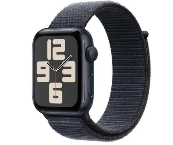 ساعت هوشمند اپل مدل  SE Gen2 2024 Aluminum Case 44mm  با بند پارچه ای - گارانتی 18 ماهه شرکتی