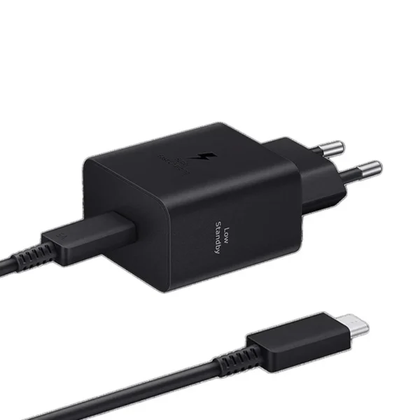 شارژر دیواری 45 وات سامسونگ مدل EP-T4511 Low Standby به همراه کابل USB-C به طول 1.8 متر - دو پین - تصویر 4