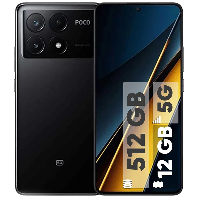 گوشی موبایل شیائومی مدل Poco X6 Pro 5G دو سیم کارت ظرفیت 512 گیگابایت و رم 12 گیگابایت - تصویر 4