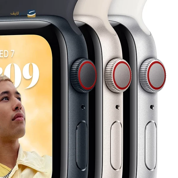 ساعت هوشمند اپل مدل  SE Gen2 2024 Aluminum Case 40mm  با بند سیلیکونی - گارانتی 18 ماهه شرکتی - تصویر 5