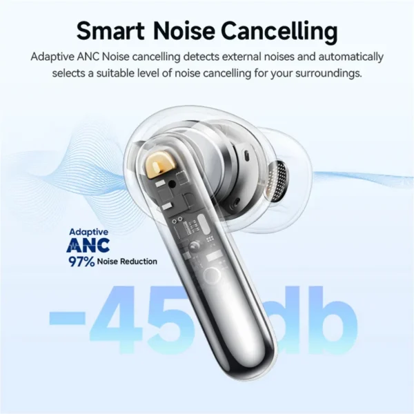 هدفون بلوتوثی کیو سی وای مدل Melobuds N50 - تصویر 11