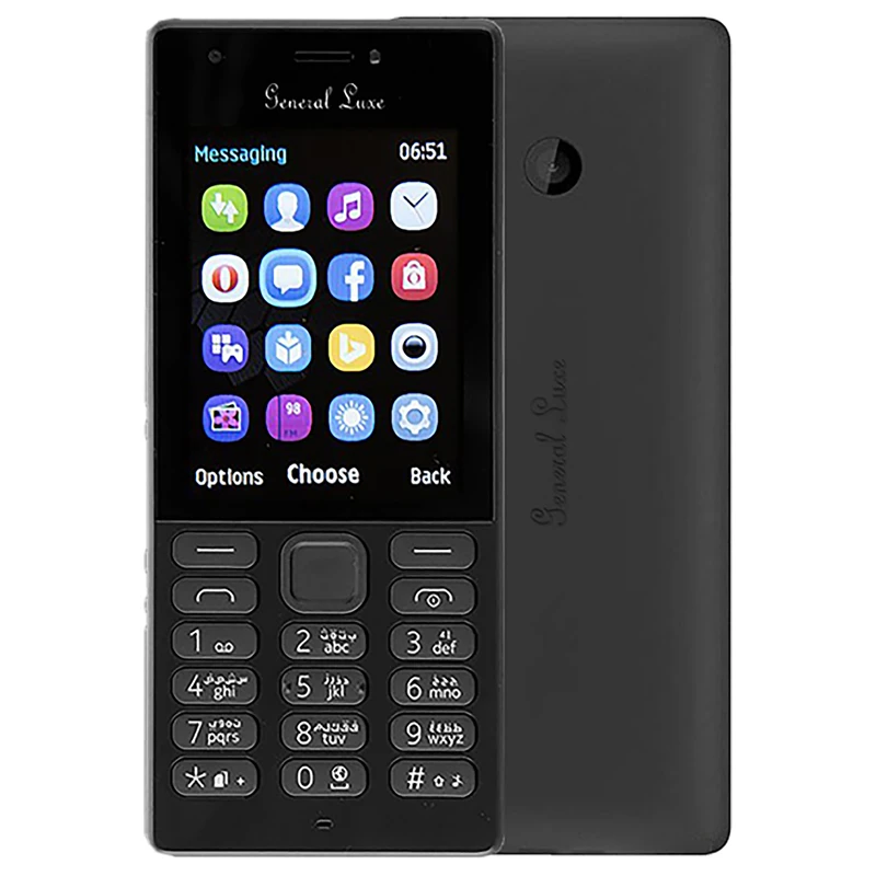 گوشی موبایل جنرال لوکس مدل 216 دو سیم کارت ظرفیت 16 مگابایت و رم 16 مگابایت - تصویر 2